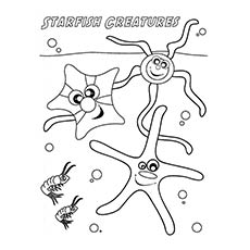 Top 10 coloriages d'étoiles de mer pour vos petits 21 Coloriages de créatures sous-marines