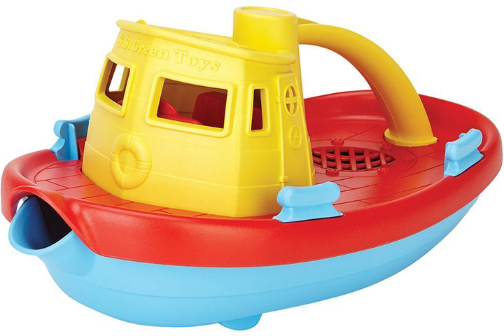 Jouets verts mon premier remorqueur