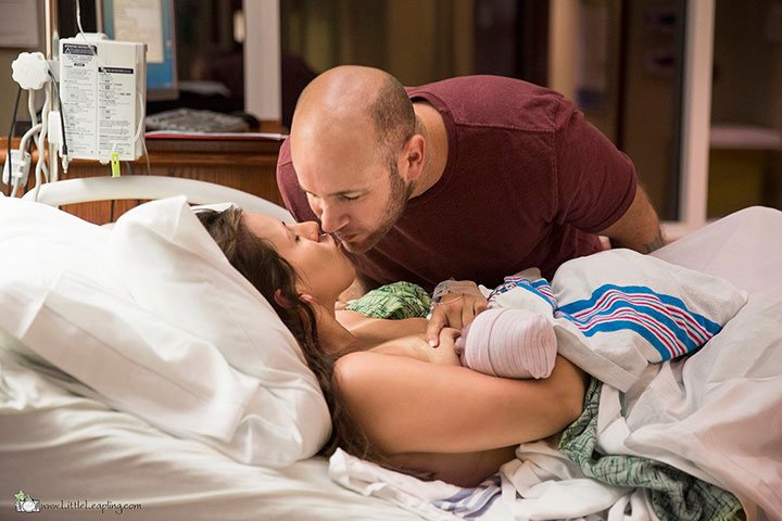bébé en bonne santé de 6 lb et 7 oz