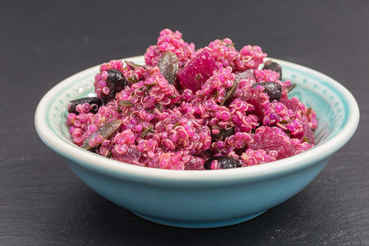 Quinoa assez rose