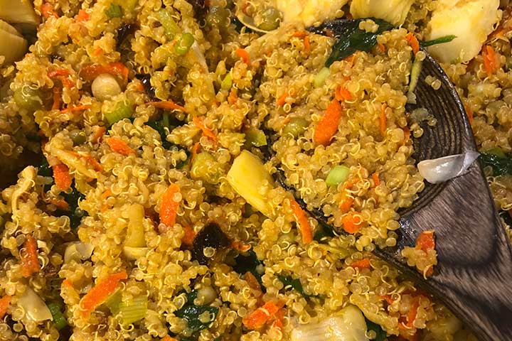 Sauté de quinoa