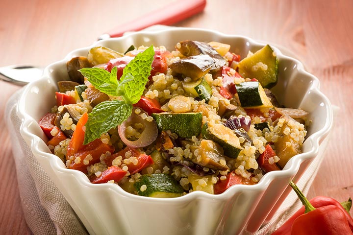 Quinoa de légumes sucré et salé