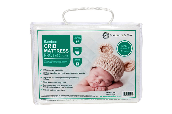 Matelas de lit de bébé imperméable doux