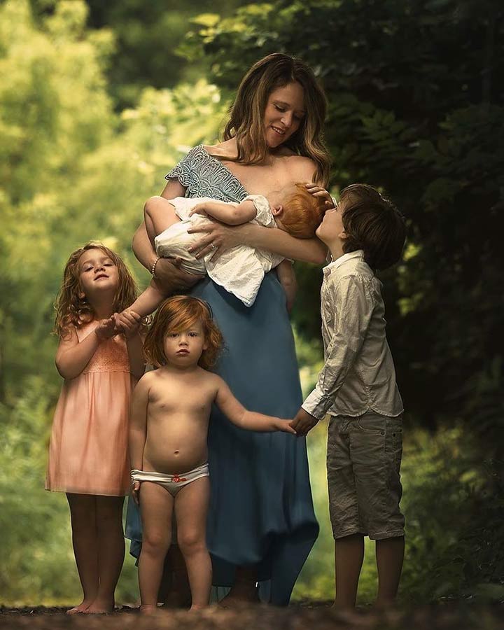 Voilà à quoi ressemble une mère parfaite.