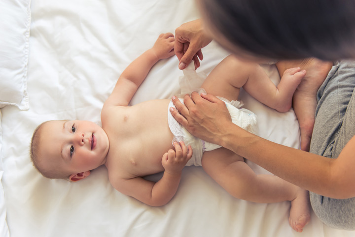 Des couches pour garder votre bébé au sec