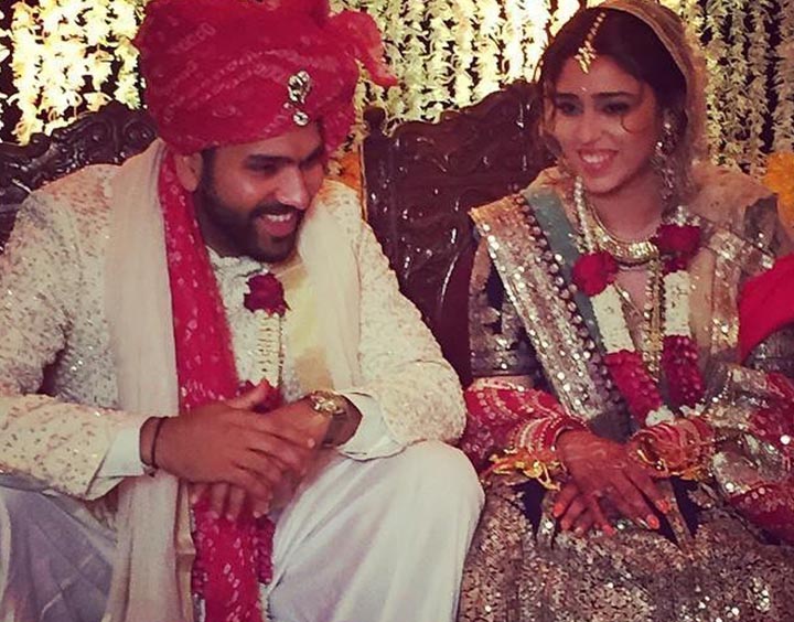 Joueur de cricket Rohit Sharma c