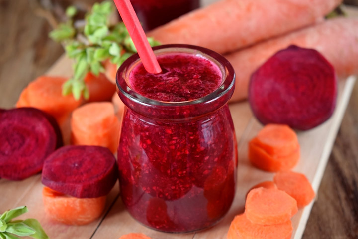 Le smoothie velours rouge