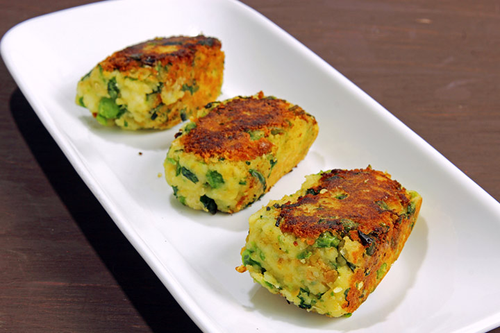 Escalope de blé et de pois