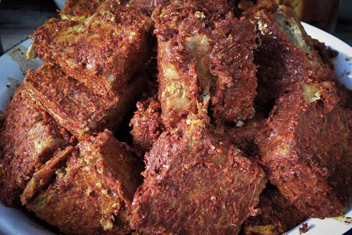 Tofu enrobé de biscuit