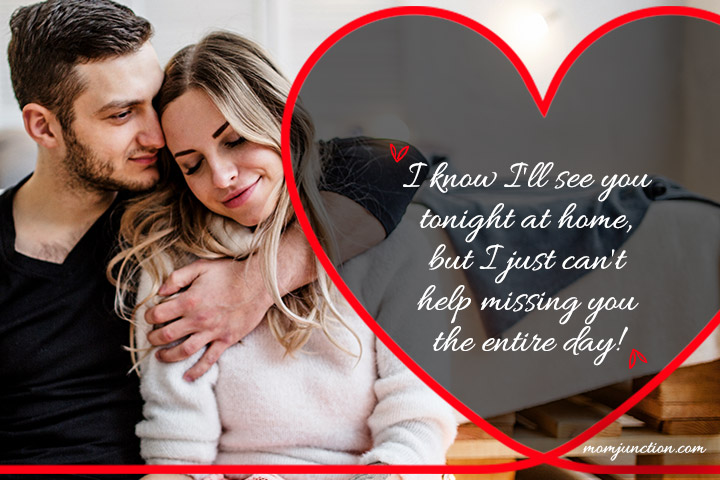 Messages d'amour pour mari