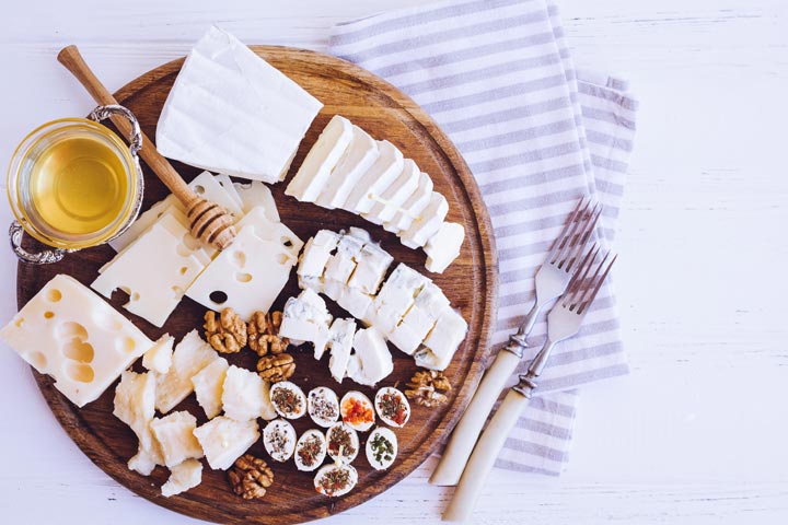 Jeu de plateau de fromage