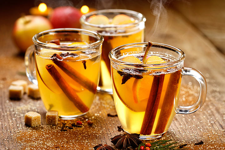 Punch au cidre épicé