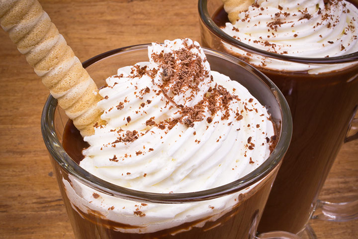 Mocktini au chocolat
