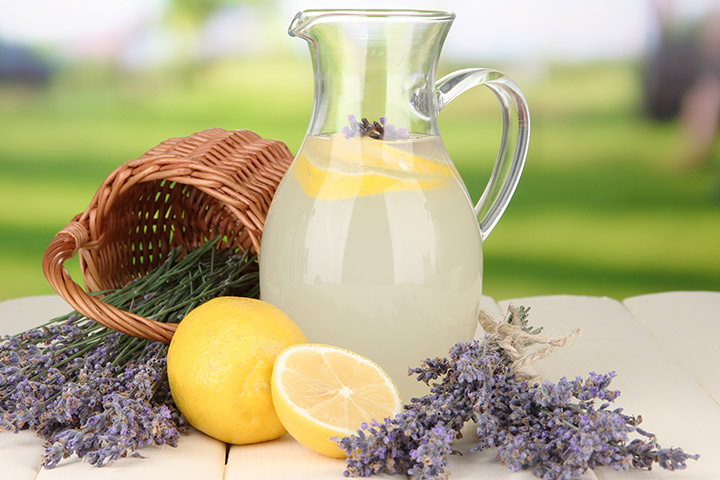 Limonade à la lavande