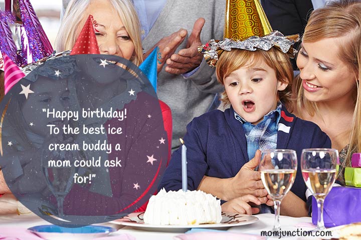 Message d'anniversaire pour fils