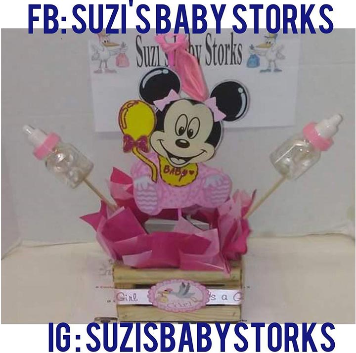 Pièce maîtresse de douche de bébé Minnie Mouse