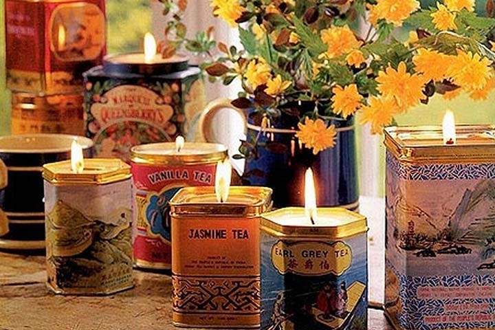 Idées de cadeaux de Noël pour les adolescents - Bougies en étain