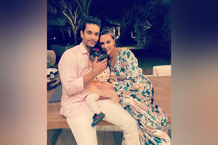 L'actrice Neha Dhupia est l'une de ces super mamans.