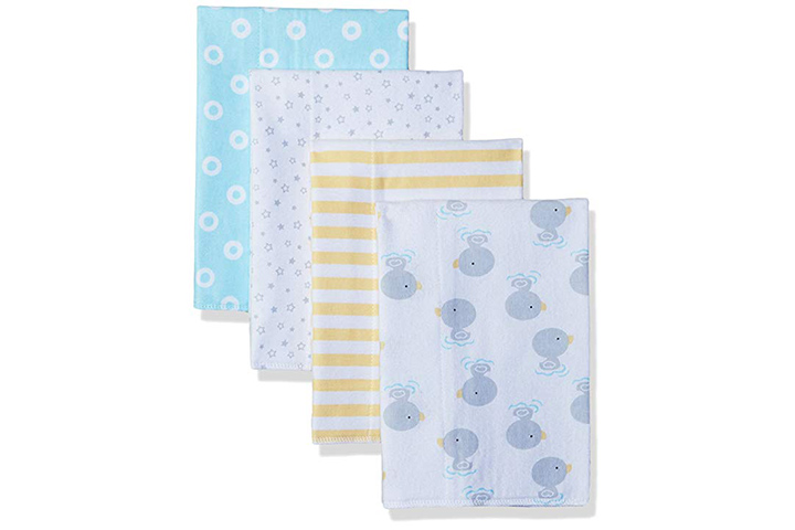 Gerber Baby Flanel Flanel Cloth 4-Pack