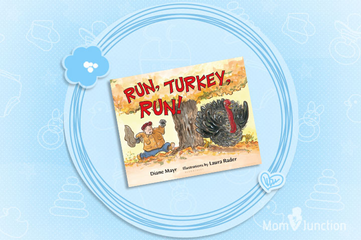 Thanksgiving Preschool Books - Run, Turquie Run