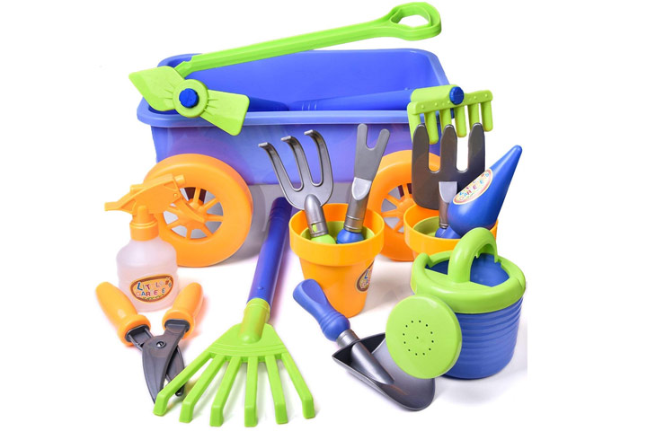 Fun Little Toys Kids Garden Tool Toy Set