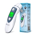 Quelle est la bonne température pour le bébé endormi et éveillé? 28 Thermomètre bimode iProven DMT-489