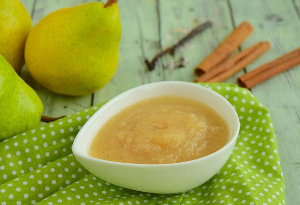 Purée de poire "width =" 1024 "height =" 700 "srcset =" https://dinerados.com/wp-content/uploads/2020/05/1588981952_897_Ideas-de-comida-para-bebes-de-7-meses .jpg 1024w, https://cdn.cdnparenting.com /articles/2019/06/27150640/Pear-Puree-768x525.jpg 768w, https://cdn.cdnparenting.com/articles/2019/06/27150640/Pear -Puree-218x150.jpg 218w, https: // cdn .cdnparenting.com / articles / 2019/06/27150640 / Pear-Puree-696x476.jpg 696w, https://cdn.cdnparenting.com/articles/2019/06 /27150640/Pear-Puree-614x420.jpg 614w "tailles =" (largeur maximale: 1024px) 100vw, 1024px
