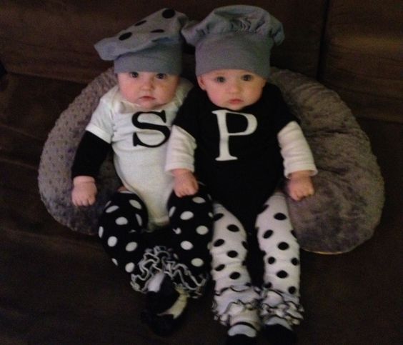 10 idées de costumes d'Halloween pour les bébés et les enfants jumeaux 1588984029 751 10 ideas de disfraces de Halloween para bebes gemelos y