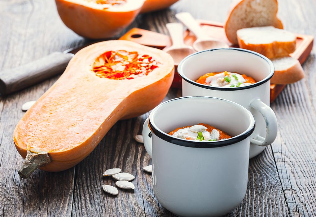 Idées de repas de bébé sains 10 Purée de citrouille et de courge aux graines de lin "width =" 1020 "height =" 700 "srcset =" https://dinerados.com/wp-content/uploads/2020/05/1588986081_248_Ideas-de-almuerzos-saludables-para -bebes.jpg 1020w, https: / /cdn.cdnparenting.com/articles/2018/10/25120628/394144462-H-768x527.jpg 768w, https://cdn.cdnparenting.com/articles/2018/10/25120628 /394144462-H-100x70.jpg 100w, https://cdn.cdnparenting.com/articles/2018/10/25120628/394144462-H-218x150.jpg 218w, https://cdn.cdnparenting.com/articles/2018 / 10/25120628/394144462-H- 696x478.jpg 696w, https://cdn.cdnparenting.com/articles/2018/10/25120628/394144462-H-612x420.jpg 612w "tailles =" (largeur maximale: 1020px) 100vw, 1020px