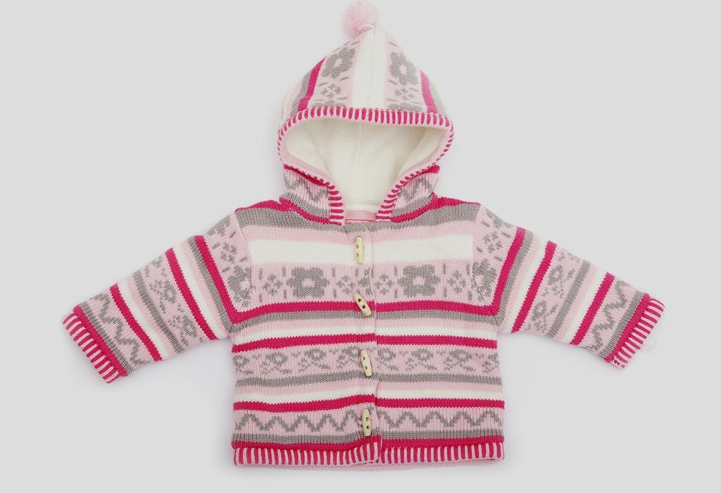 Un pull rose pour un bébé "width =" 1024 "height =" 700 "srcset =" https://cdn.cdnparenting.com/articles/2018/09/85164853-H.jpg 1024w, https: //cdn.cdnparenting .com / articles / 2018/09/85164853-H-768x525.jpg 768w, https://cdn.cdnparenting.com/articles/2018/09/85164853-H-218x150.jpg 218w, https: //cdn.cdnparentinging .com / articles / 2018/09/85164853-H-696x476.jpg 696w, https://cdn.cdnparenting.com/articles/2018/09/85164853-H-614x420.jpg 614w "tailles =" (largeur maximale: 1024px) 100vw, 1024px