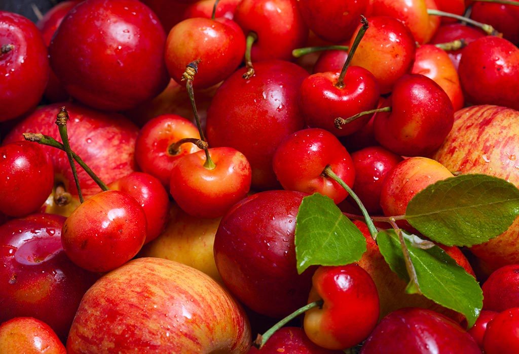 Cerises pour bébé - Bienfaits pour la santé et recettes 9 POMMES ET CERISES "width =" 1024 "height =" 700 "srcset =" https://cdn.cdnparenting.com/articles/2018/08/260467292-H.jpg 1024w, https://cdn.cdnparenting.com/ articles / 2018/08/260467292-H-768x525.jpg 768w, https://cdn.cdnparenting.com/articles/2018/08/260467292-H-218x150.jpg 218w, https://cdn.cdnparenting.com/ articles / 2018/08/260467292-H-696x476.jpg 696w, https://cdn.cdnparenting.com/articles/2018/08/260467292-H-614x420.jpg 614w "tailles =" (largeur maximale: 1024px) 100vw , 1024px