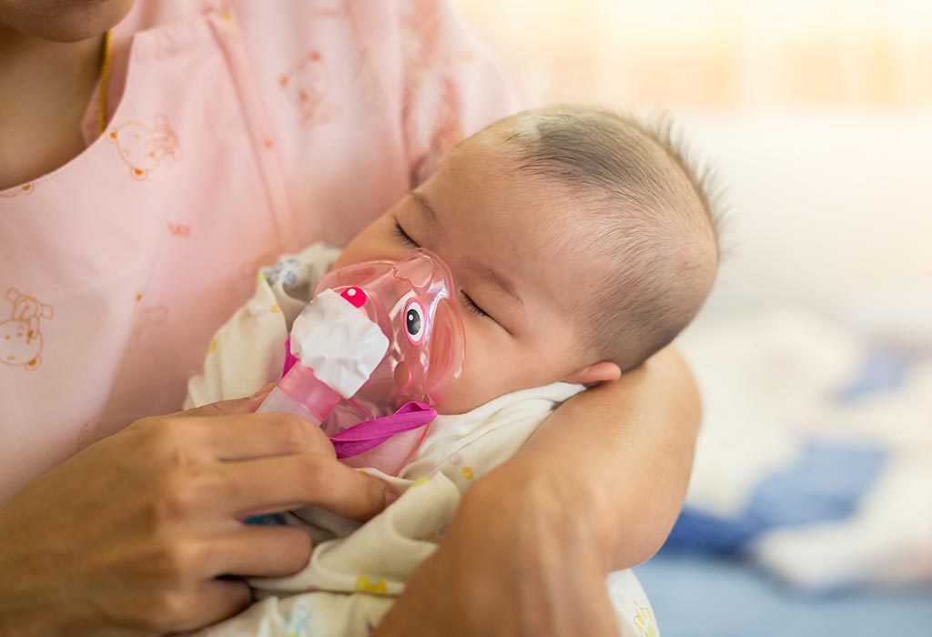 Bébé souffrant d