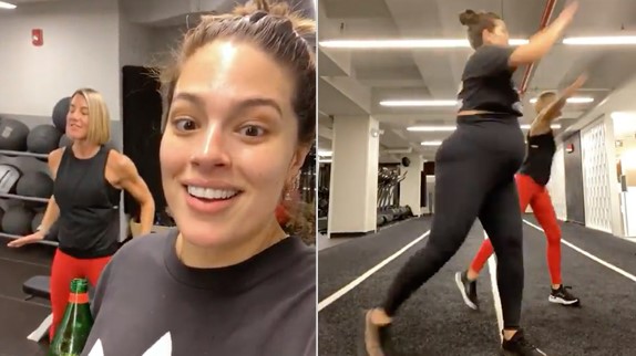 Ashley Graham fait maintenant des exercices «cardio modifiés» à 8 mois de grossesse 8 À quoi s'attendre Logo