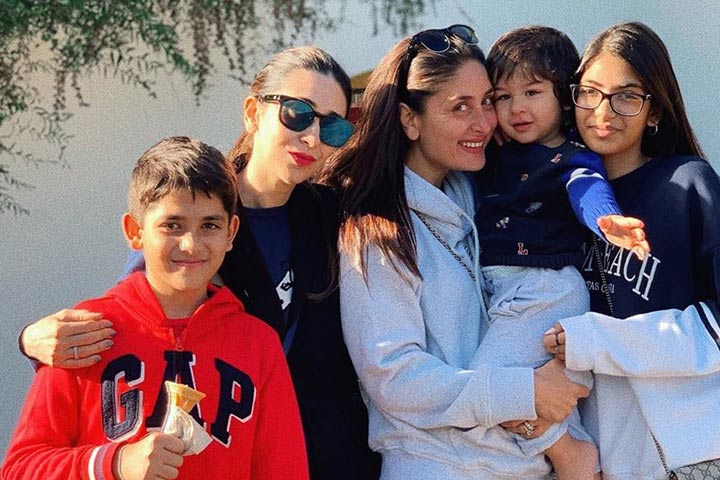 Bollywood et TV 'Maasis et' Buas 'qui partagent un beau lien avec leur nièce et neveux