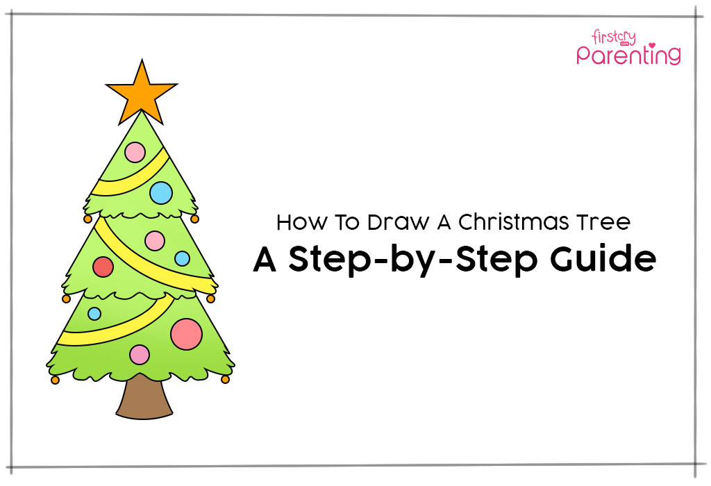 Comment dessiner un arbre de Noël pour les enfants 5 Comment dessiner un arbre de Noël pour les enfants