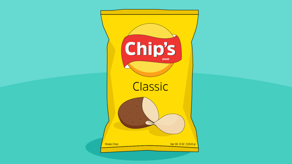 Enceinte de 34 semaines - Votre bébé a la taille d'un sac de chips de taille familiale