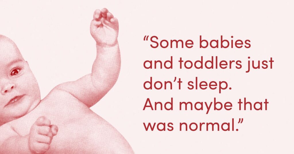 Preuve supplémentaire que les bébés ne sont que des dormeurs Sh * tty