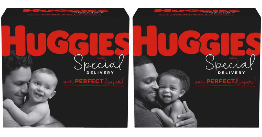 Huggies présente des papas sur des boîtes à couches pour la première fois 7 Huggies présente des papas sur des boîtes à couches pour la première fois