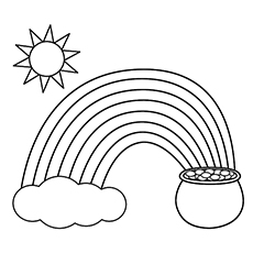 Les-nuages-et-un-pot-d'or