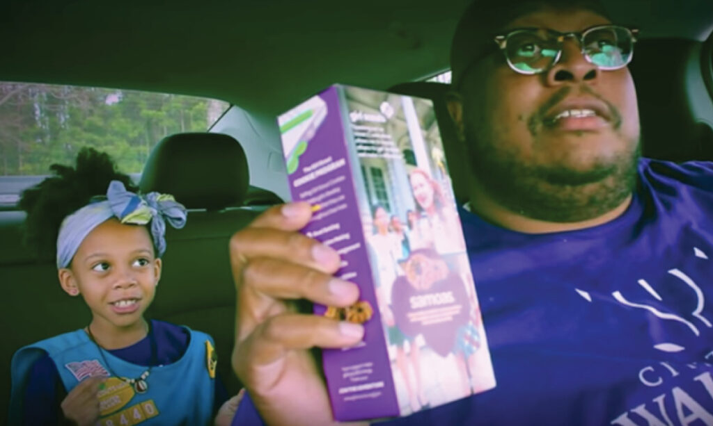 Le remix de biscuits scout de papa-fille devient viral
