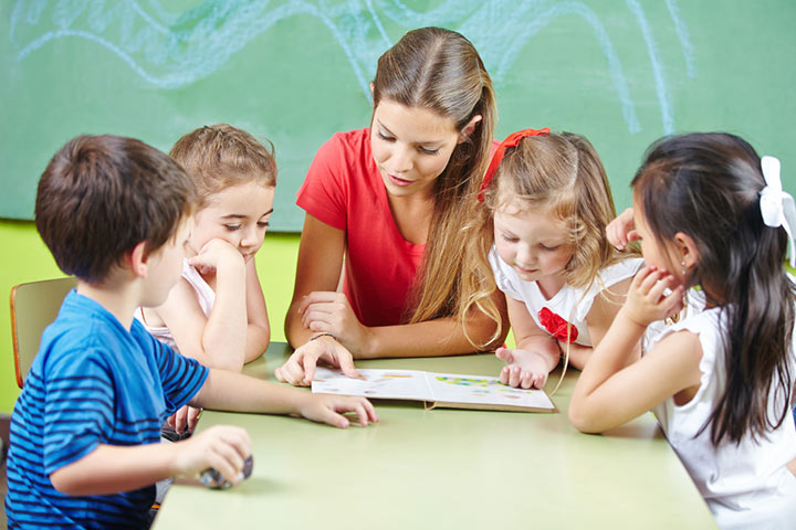Enfants d'âge préscolaire à New York