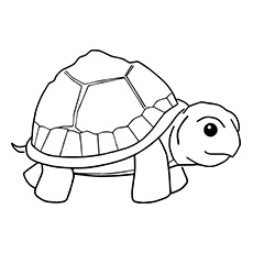 Les 20 meilleures pages à colorier pour tortues que votre enfant adorera colorier 8 Coloriage - Petite tortue