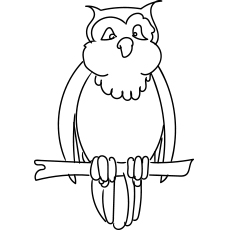 Les 25 meilleures pages à colorier de hibou que votre enfant adorera colorier 11 Coloriage De Chouette