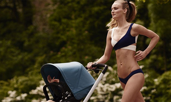 Les gens ne sont pas satisfaits du modèle portant un bikini dans la publicité pour poussette Bugaboo