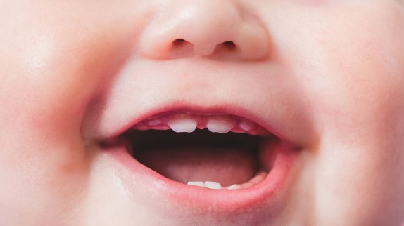 Garder les dents de bébé en bonne santé 2 À quoi s'attendre Logo