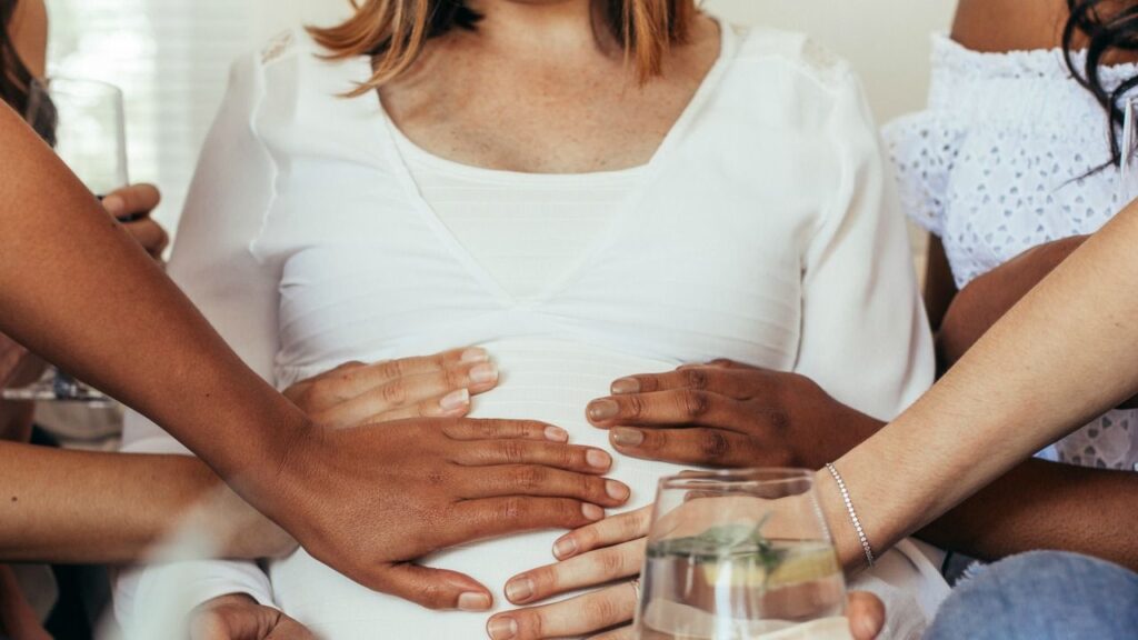 Pas question d'avoir une douche de bébé, et c'est pourquoi