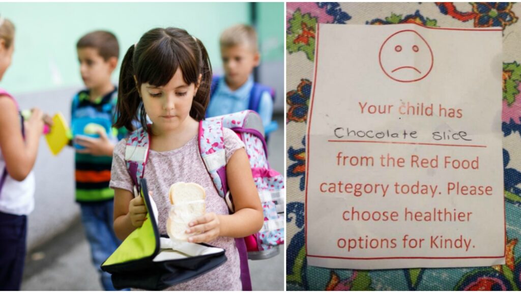 Personne - y compris les enseignants - ne devrait critiquer ce que j'emballe dans le déjeuner de mon enfant
