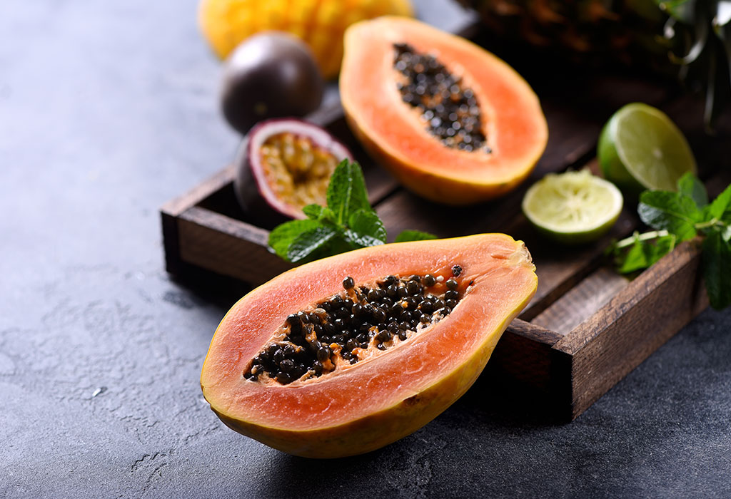Papaye pour bébés: avantages incroyables et recettes alimentaires 3 Papaye pour bébés: avantages incroyables et recettes alimentaires