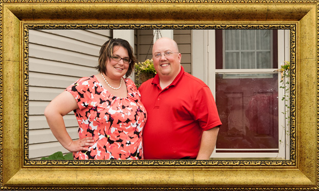 Parents nourriciers Mandy et Jeff Majchrzak