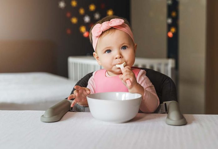 Tableau des aliments pour les bébés de 9 mois et 4 semaines